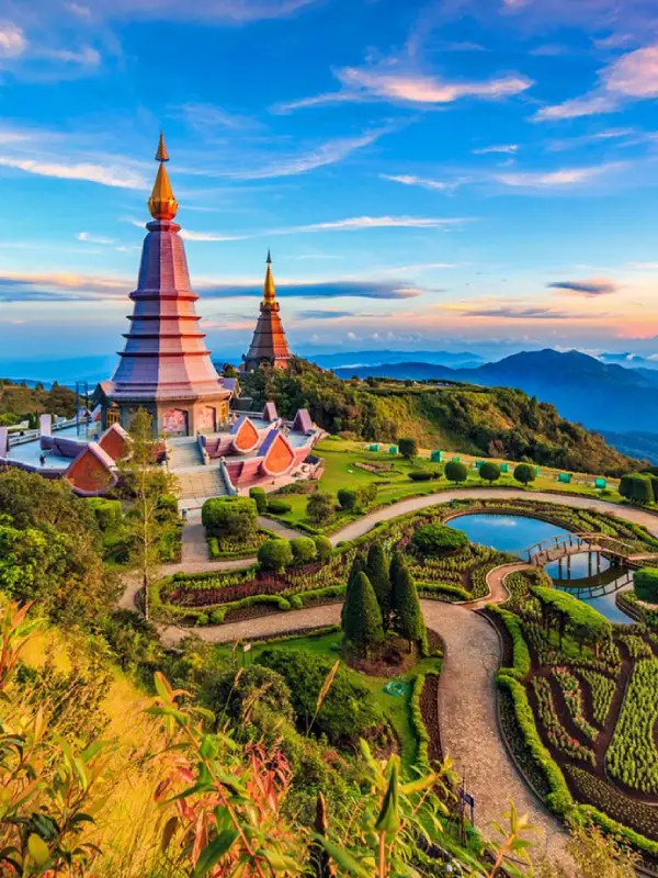 Doi Inthanon revela a montanha mais alta