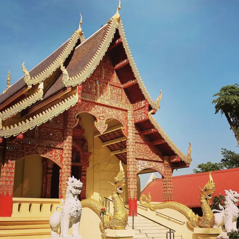 Arquitetura Lanna revela legado elegante do norte