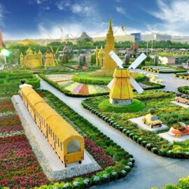 Jardín milagroso de Dubái