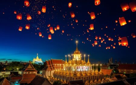 Viaje a Tailandia con Festival de linternas en Chiang Mai 2026.
