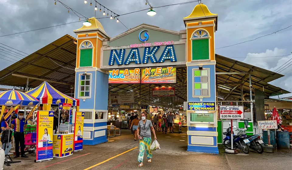 Viagem para Naka Market Phuket