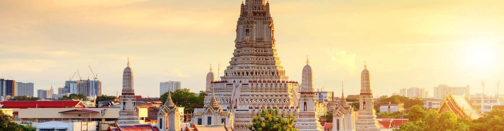 Viagem para Wat Arun Bangkok