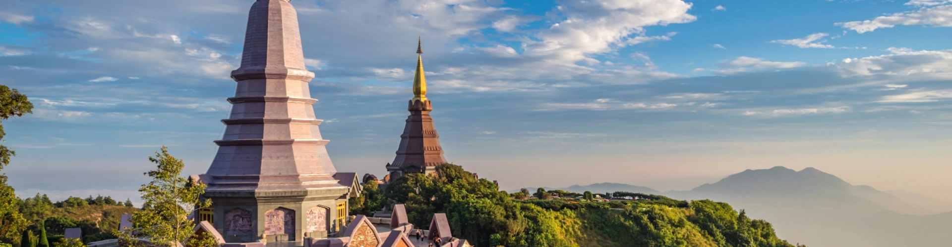 Viagem para Wat Phra That Doi Chom Thong