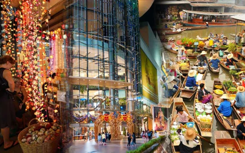 A Tailândia é um paraíso de compras para todos os gostos e bolsos