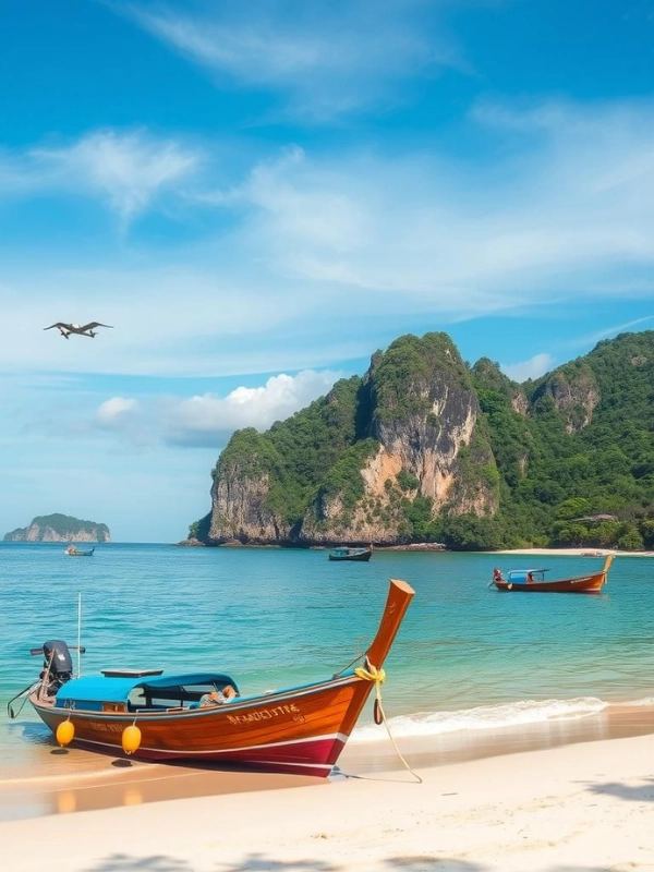 Patong Beach mostra areias douradas de sonho