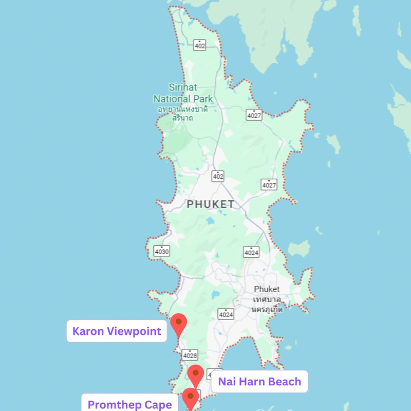 Dia quatro aproveite Karon e Nai Harn Beach