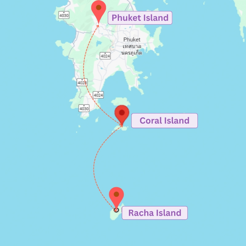 Dia quatro relaxe nas Ilhas Coral e Racha