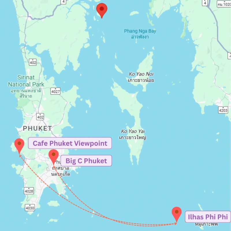 Encerre em grande com aventura nas Phi Phi