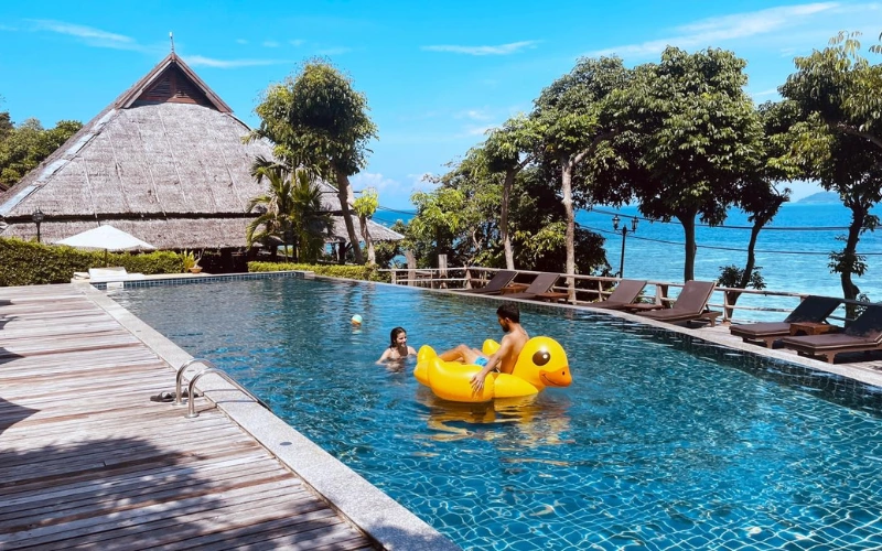 Hotéis em Phi Phi oferecem puro relaxamento