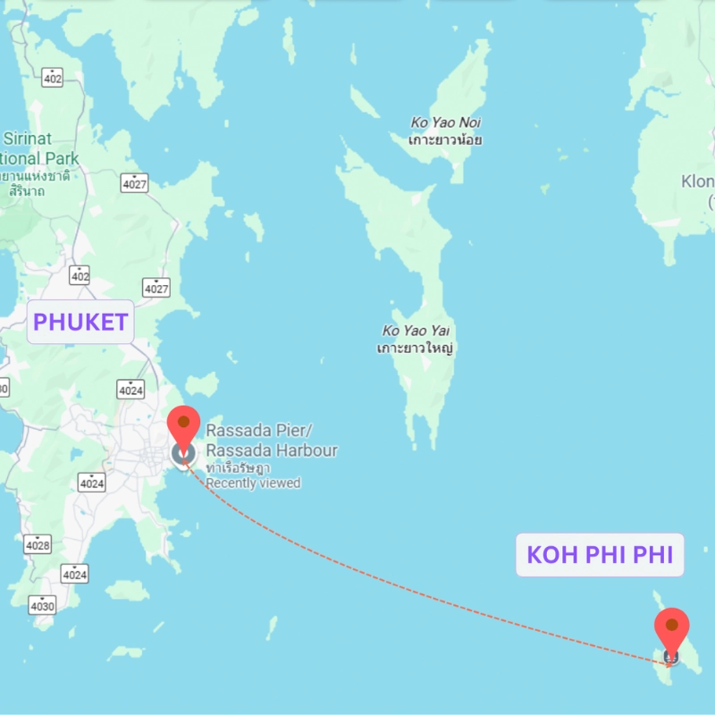 Phuket é variada e Phi Phi é simples e natural
