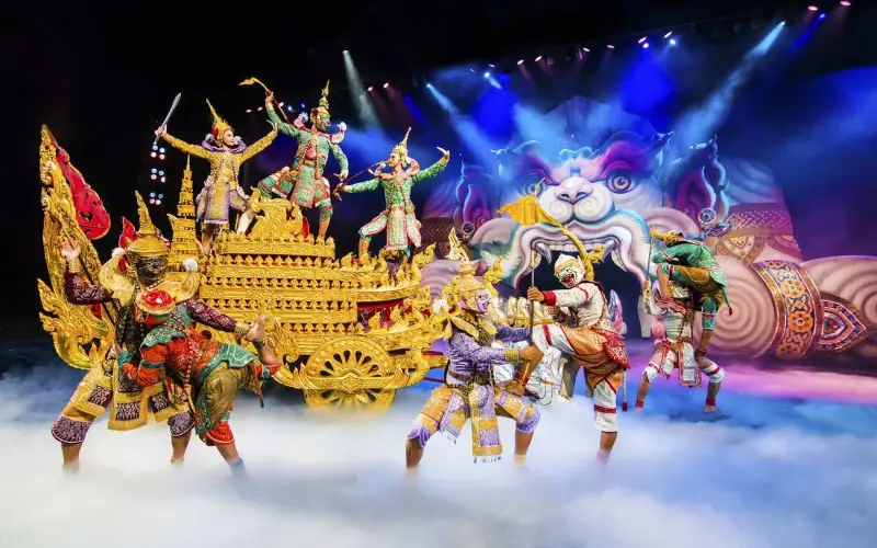 Surpreenda-se com o show de luzes no Danze