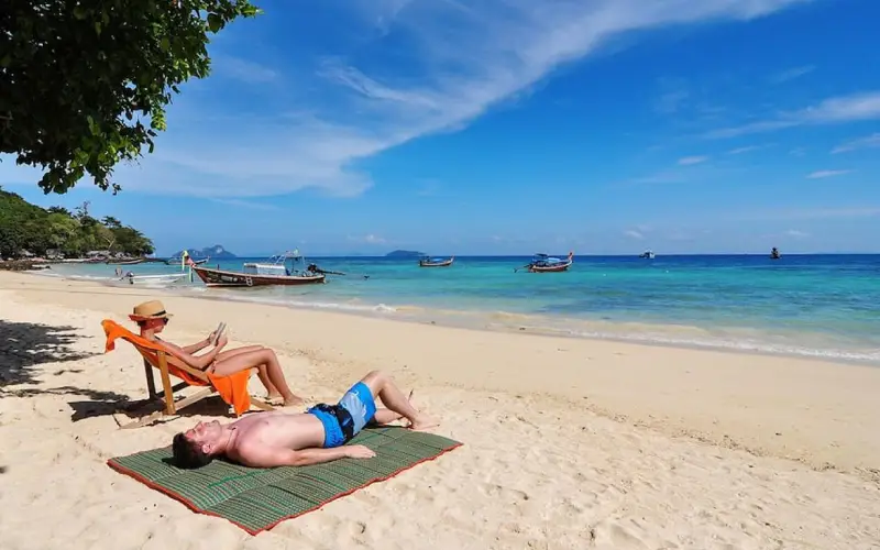 Nade com segurança nas águas calmas