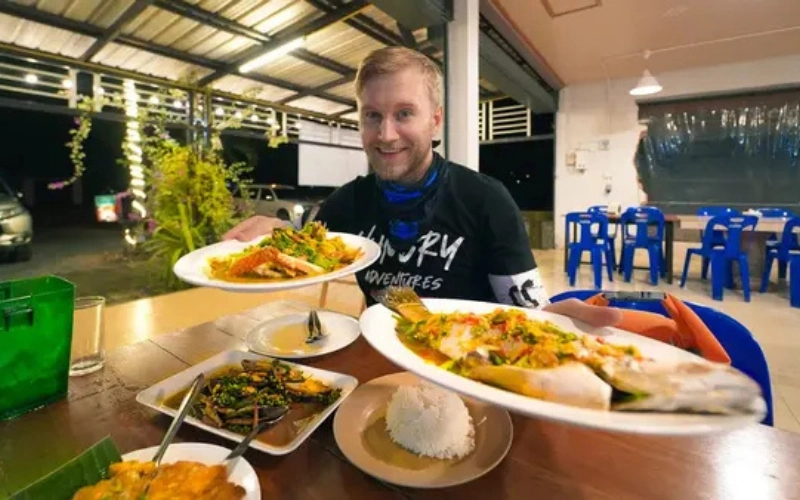 Jantar com frutos do mar ideal para brasileiros
