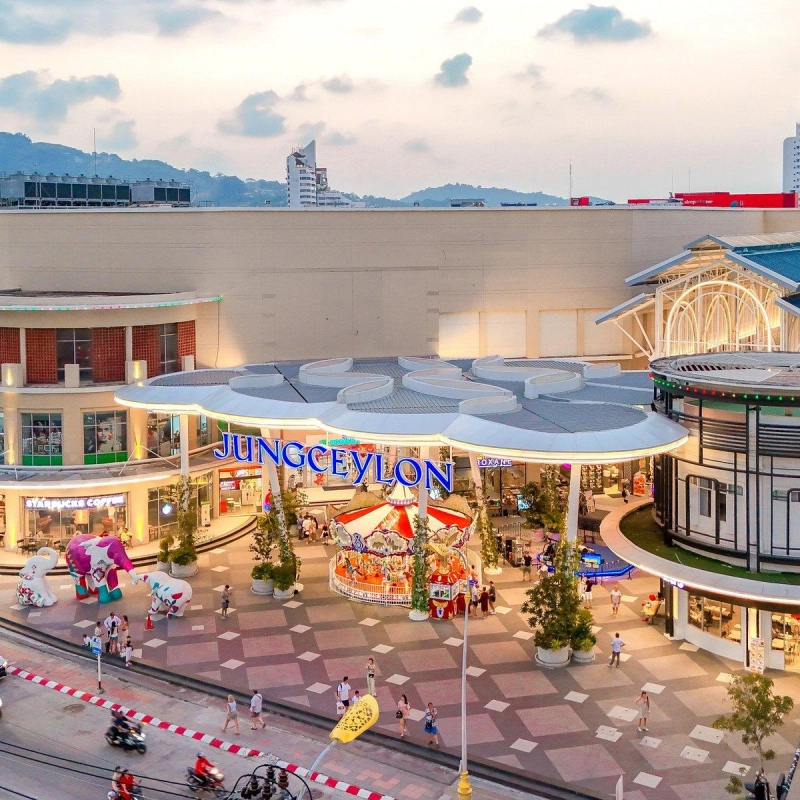 Jungceylon é um dos maiores shoppings de Phuket