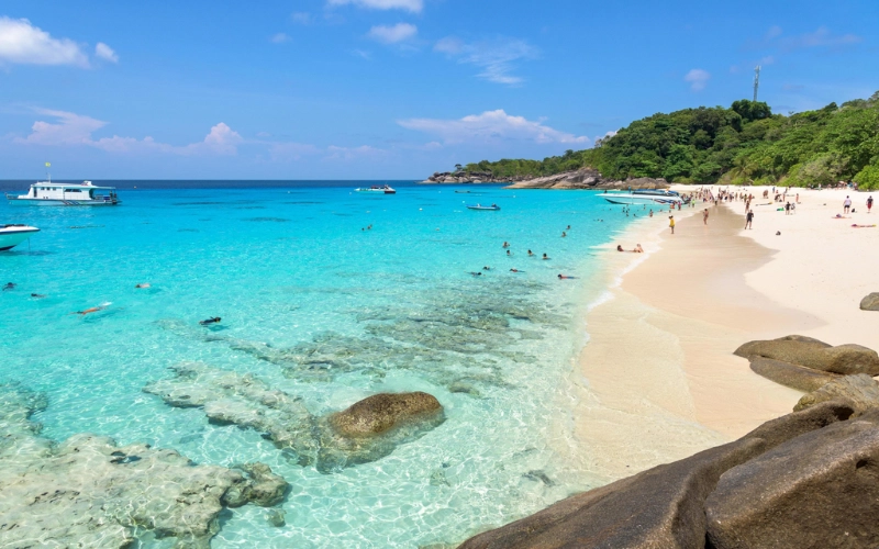 Koh Miang encanta com praias, recifes e selva viva