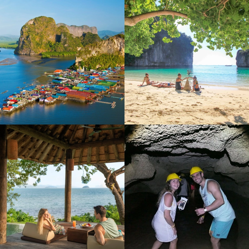 Tour das 4 Island é perfeito para capturar praias da Tailândia