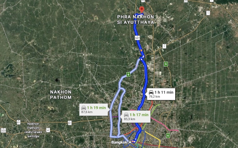 onde fica o wat phra si sanphet