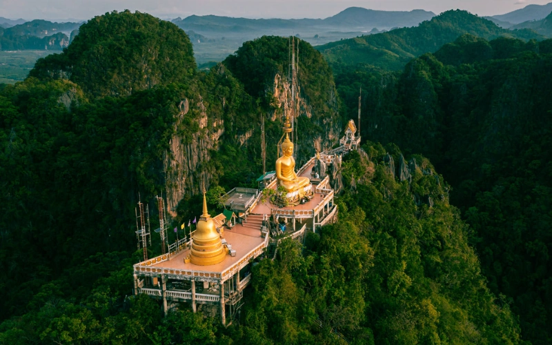 Suba ao templo do Tigre e veja a vista