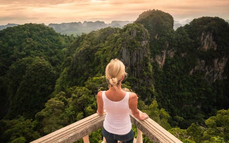 Wat Tham Suea tem as vistas mais lindas de Krabi