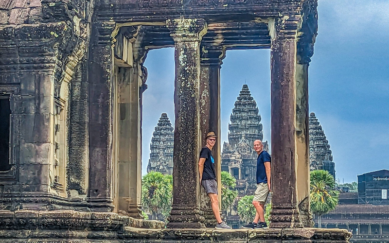 Angkor Wat é Patrimônio da UNESCO e símbolo Khmer