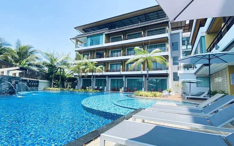 Aqua Resort Phuket une modernidade e conforto perto da praia