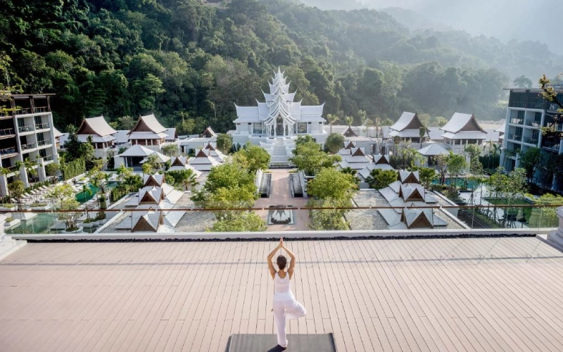 InterContinental Phuket mostra vistas do mar e floresta