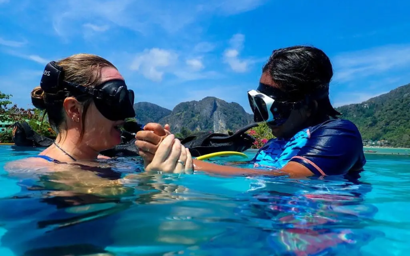 Mergulhe e explore recifes e vida marinha em Long Beach