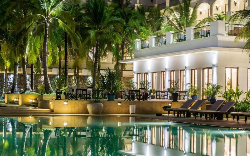 Lotus Blanc Resort é hotel 5 estrelas com piscina e perto de Angkor Wat