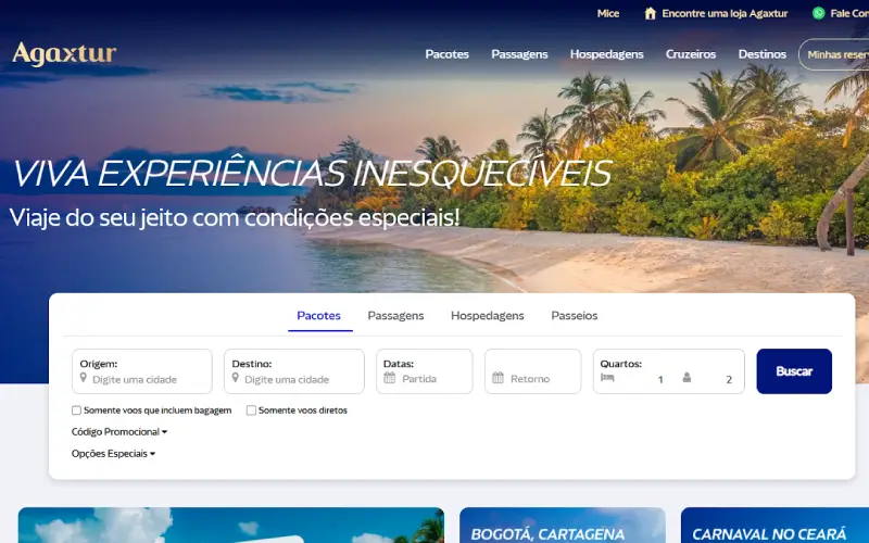 Agaxtur une luxo e aventura com serviço confiável