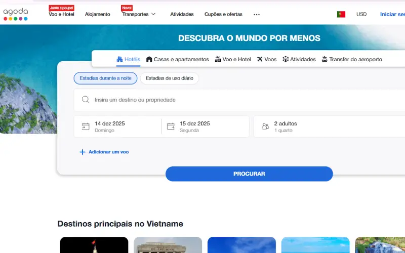 Agoda ajuda quem quer explorar destinos na Ásia