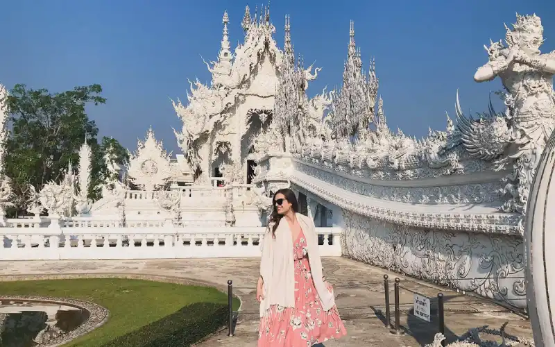 Templo Branco em Chiang Rai – Tailândia