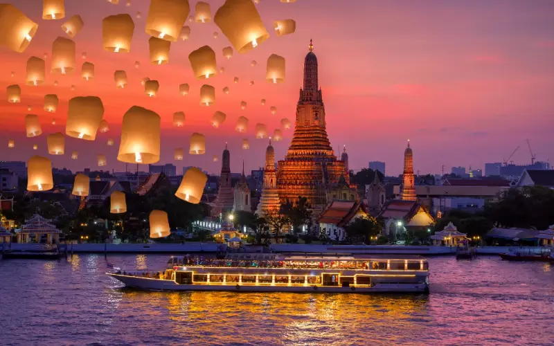 Tailandia famosa por praias cultura e culinaria