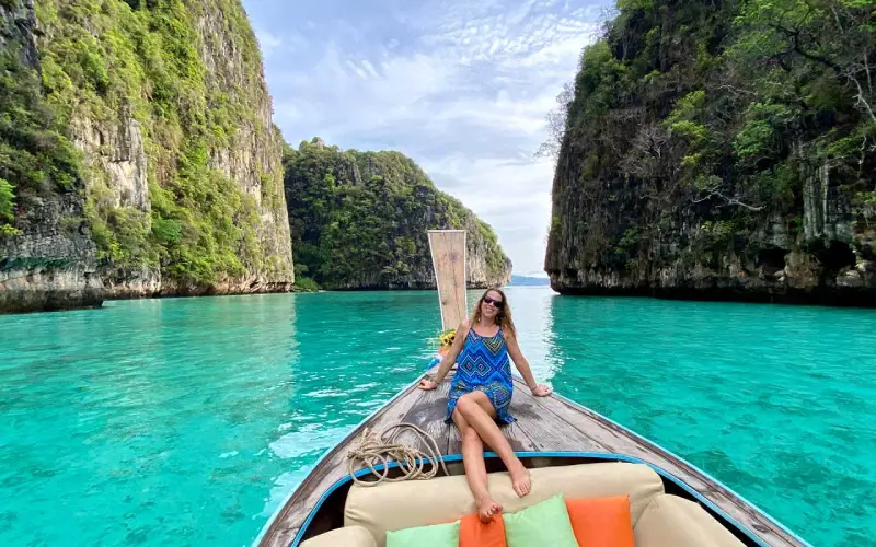 Longtail em Pileh revela vista de sonho