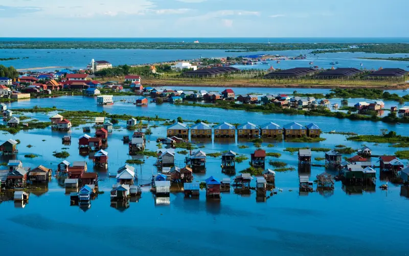Descubra o Tonle Sap, lago vital para o Camboja