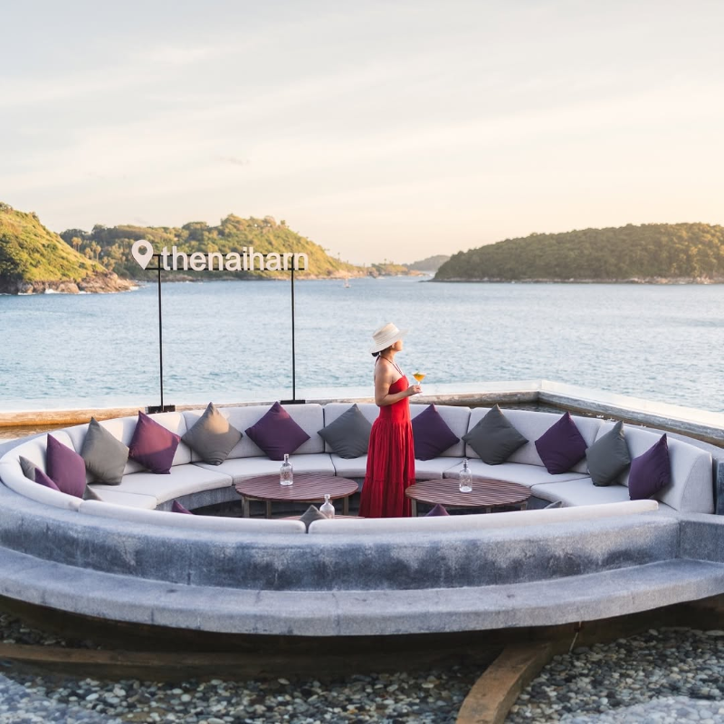 The Nai Harn é restaurante Michelin perto da praia