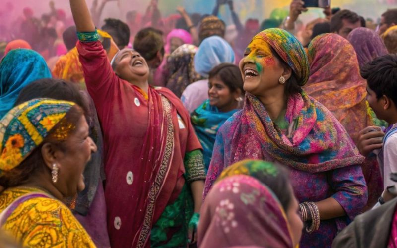 India-Holi festival