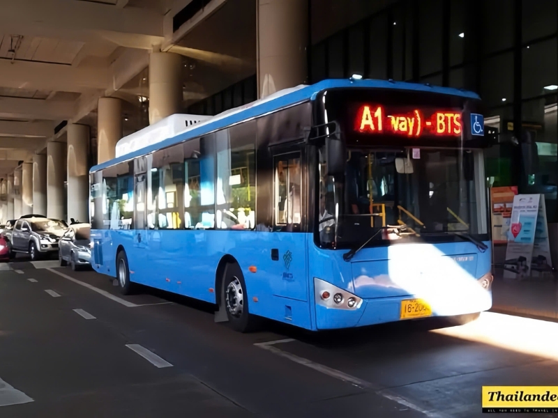 Serviços de shuttle convenientes no Aeroporto Don Mueang