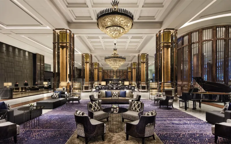 Bangkok Marriott Marquis Queen’s Park é um hotel de luxo localizado no centro de Bangkok