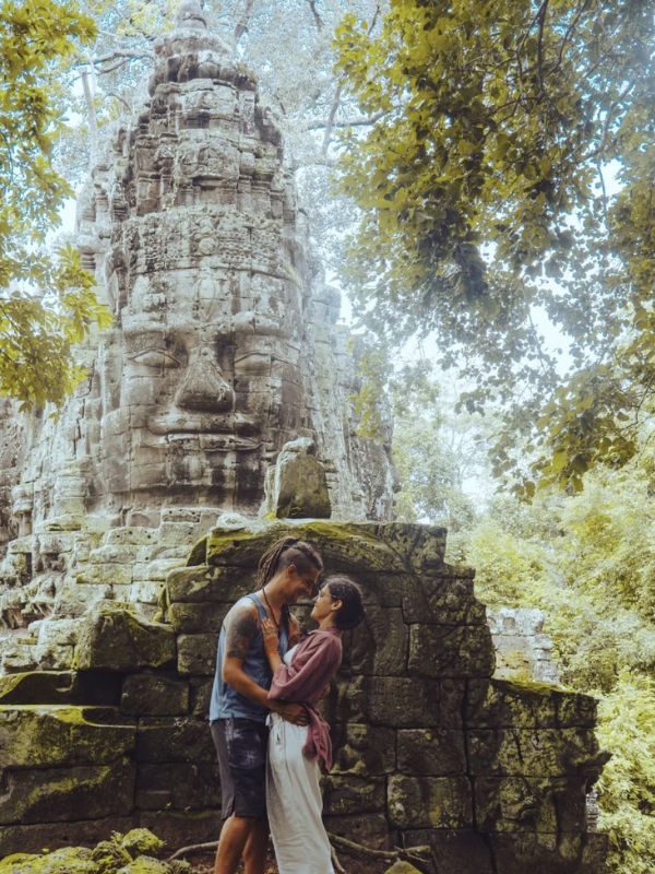 Angkor Thom: antiga cidade imperial de Angkor, grandiosa e cheia de história