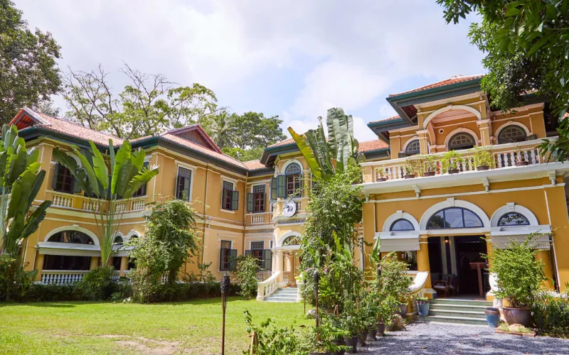 Blue Elephant Phuket, restaurante histórico em uma mansão colonial no coração de Phuket Old Town