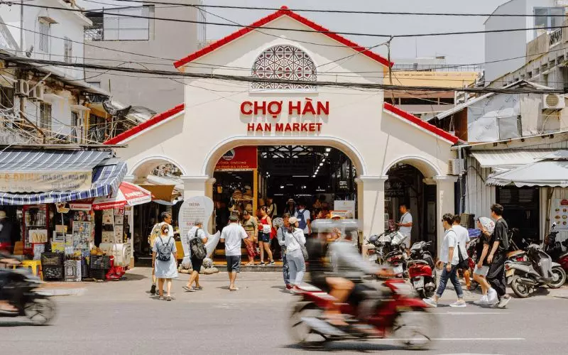 Compras acessíveis autênticas no Vietnã