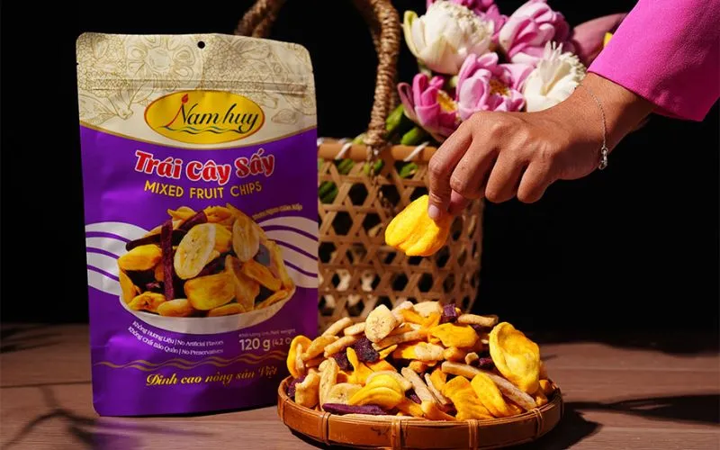 Frutas tropicais preservadas naturais