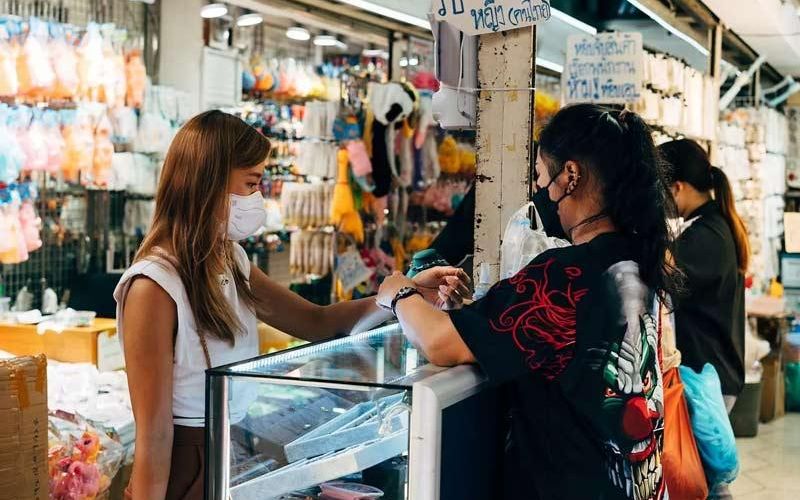 Mercados tailandeses para praticar compras