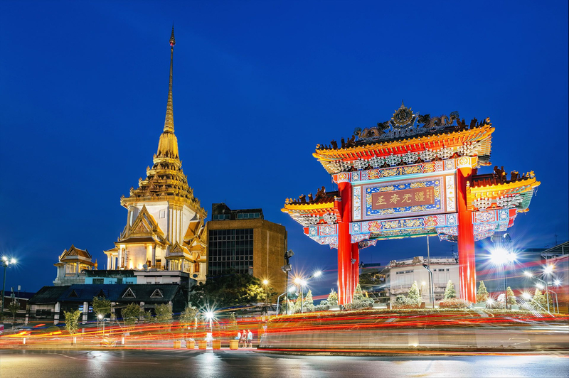 Bangkok em dezembro é seca e um pouco fresca à noite, perfeita para aventuras noturnas pela cidade