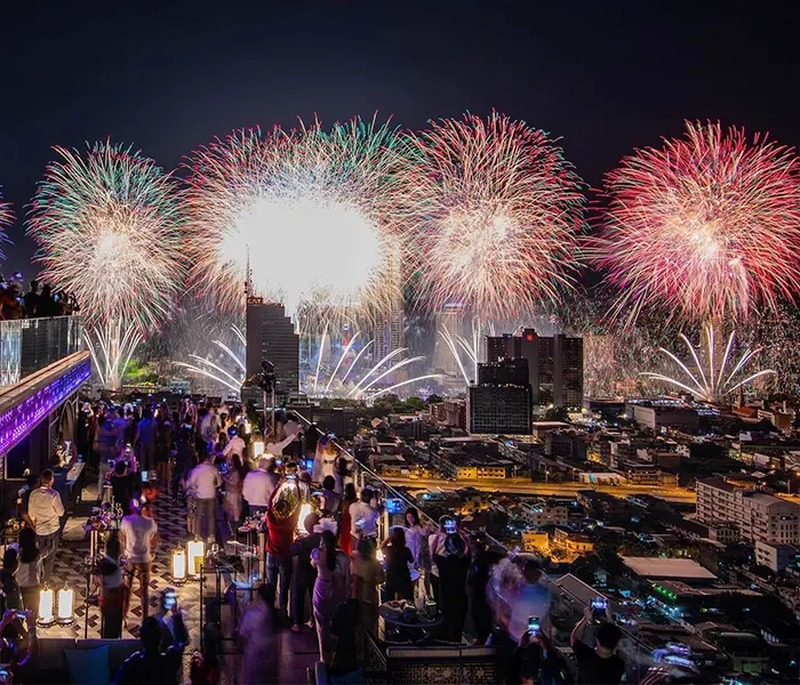 Muitas festas épicas são organizadas