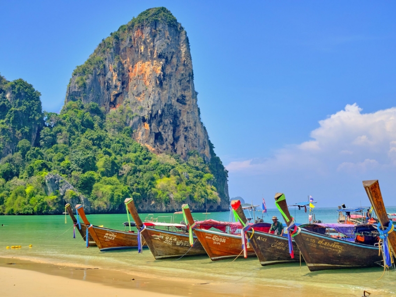 onde se hospedar em railay beach