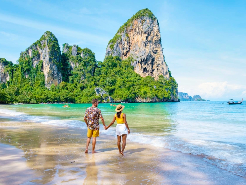 Railay West: o refúgio de luxo