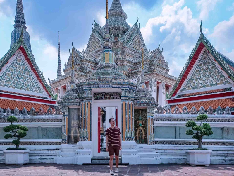 Wat Pho, Templo do Buda Reclinado em Bangkok