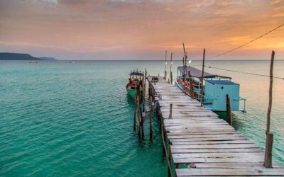 O Camboja e Koh Rong dos sonhos em português