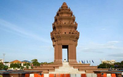 Excursão em Udong Stupas e city tour de Phnom Penh um dia inteiro com guia em português